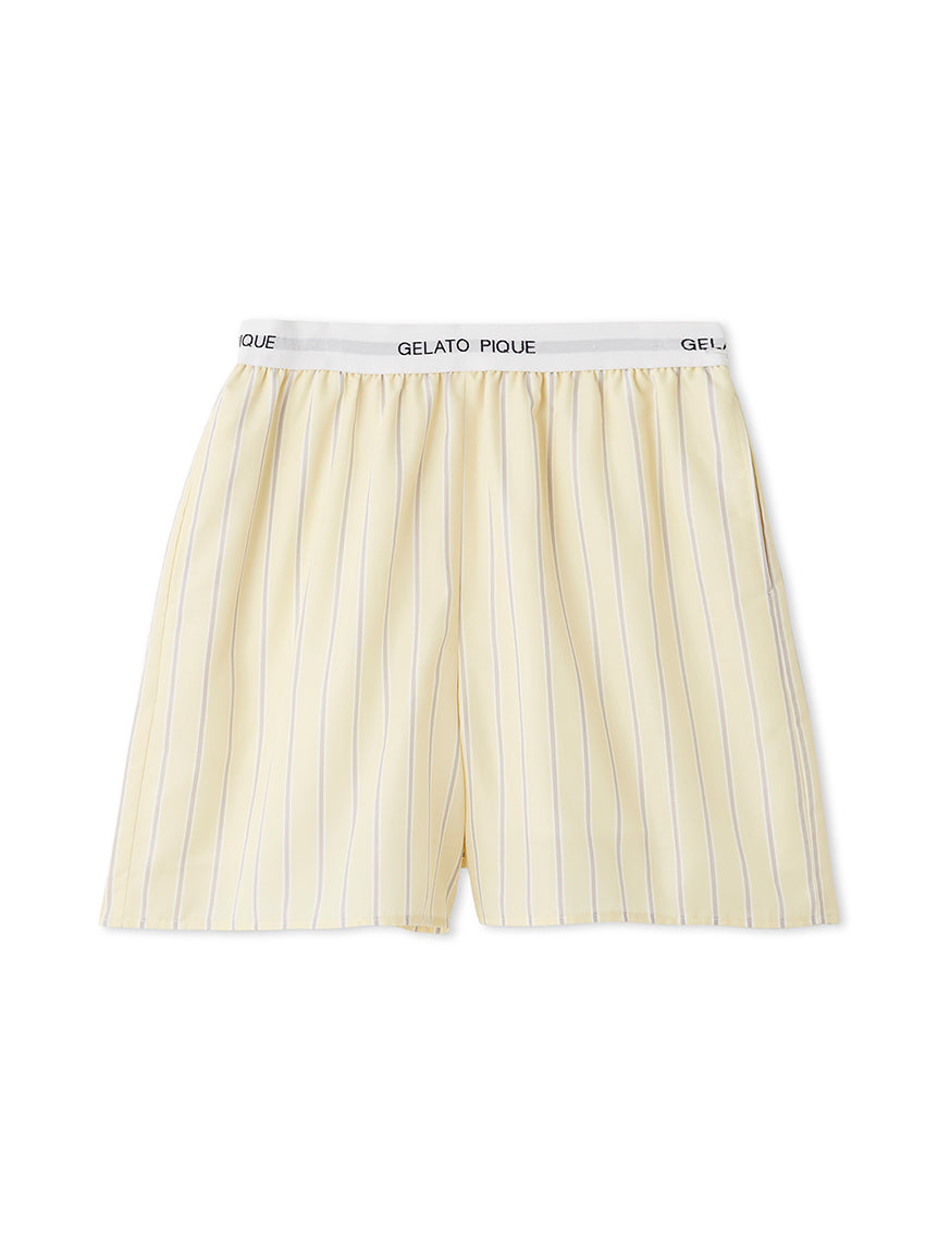 Striped Pajama Shorts