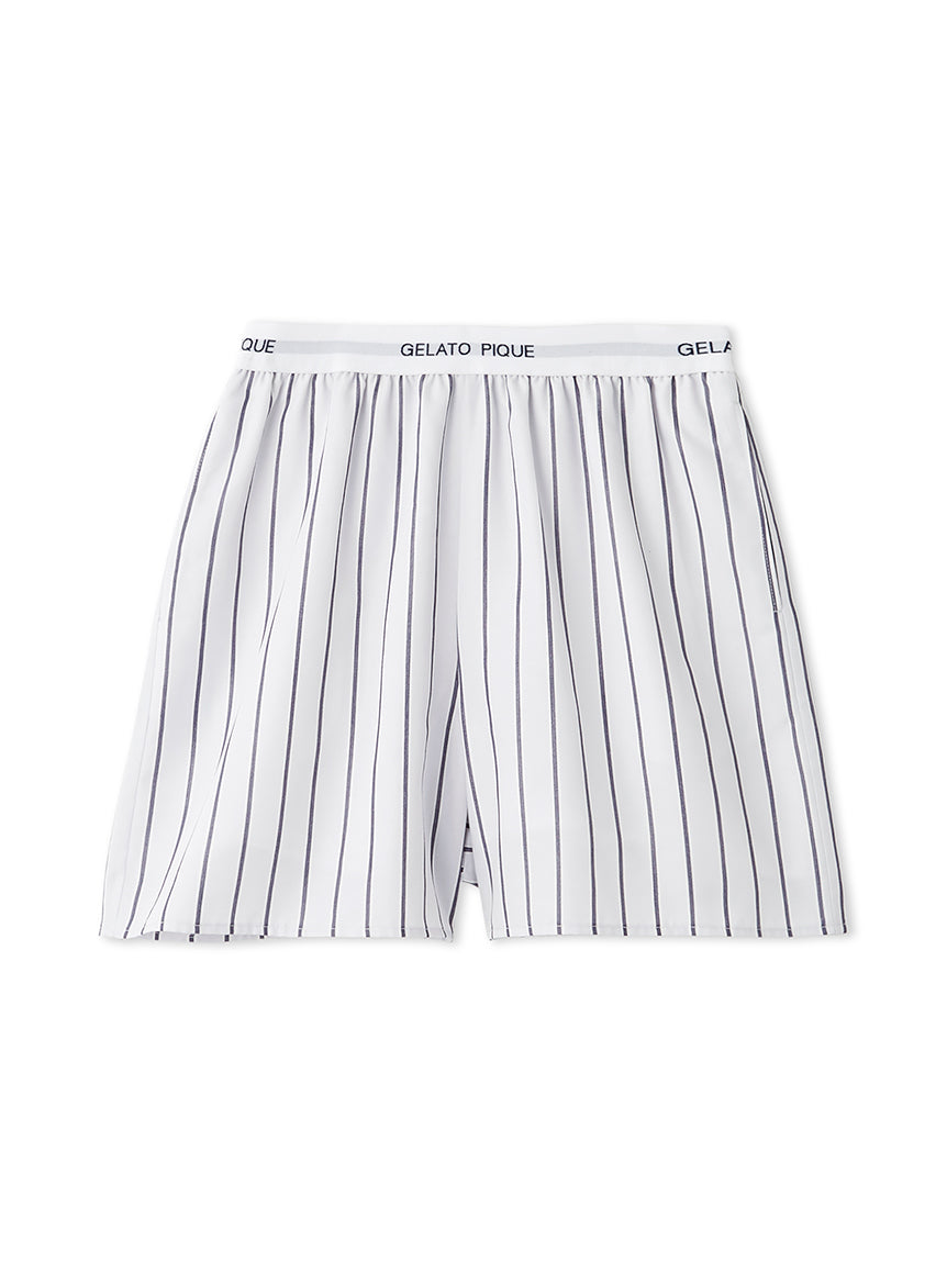 Striped Pajama Shorts