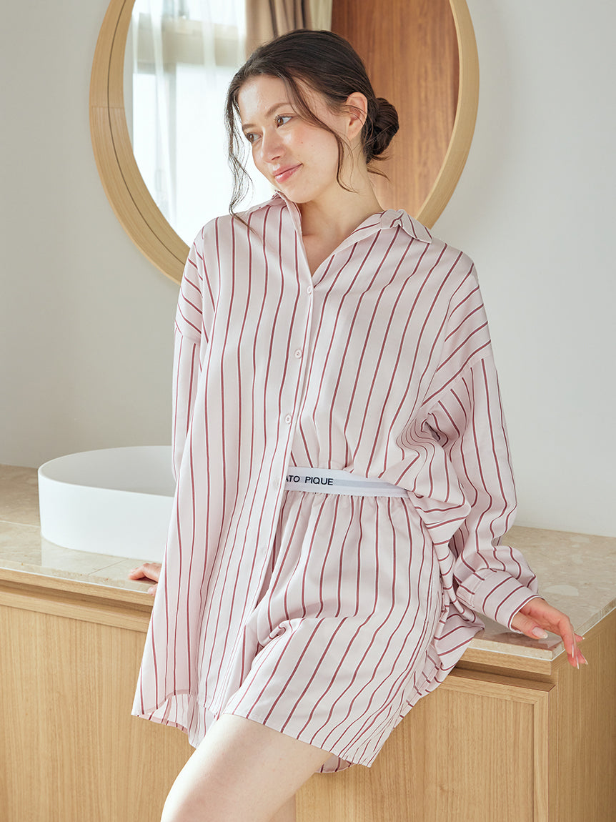 Striped Pajama Shorts