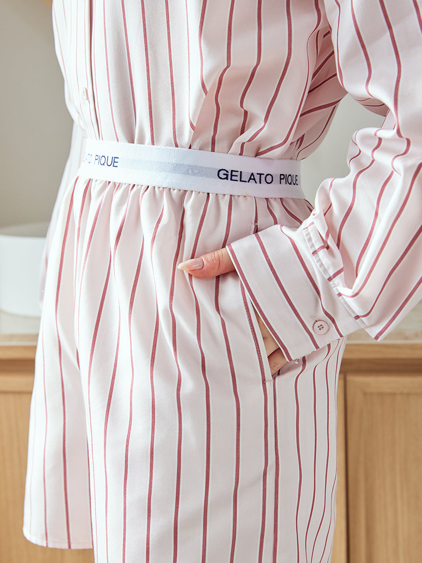 Striped Pajama Shorts