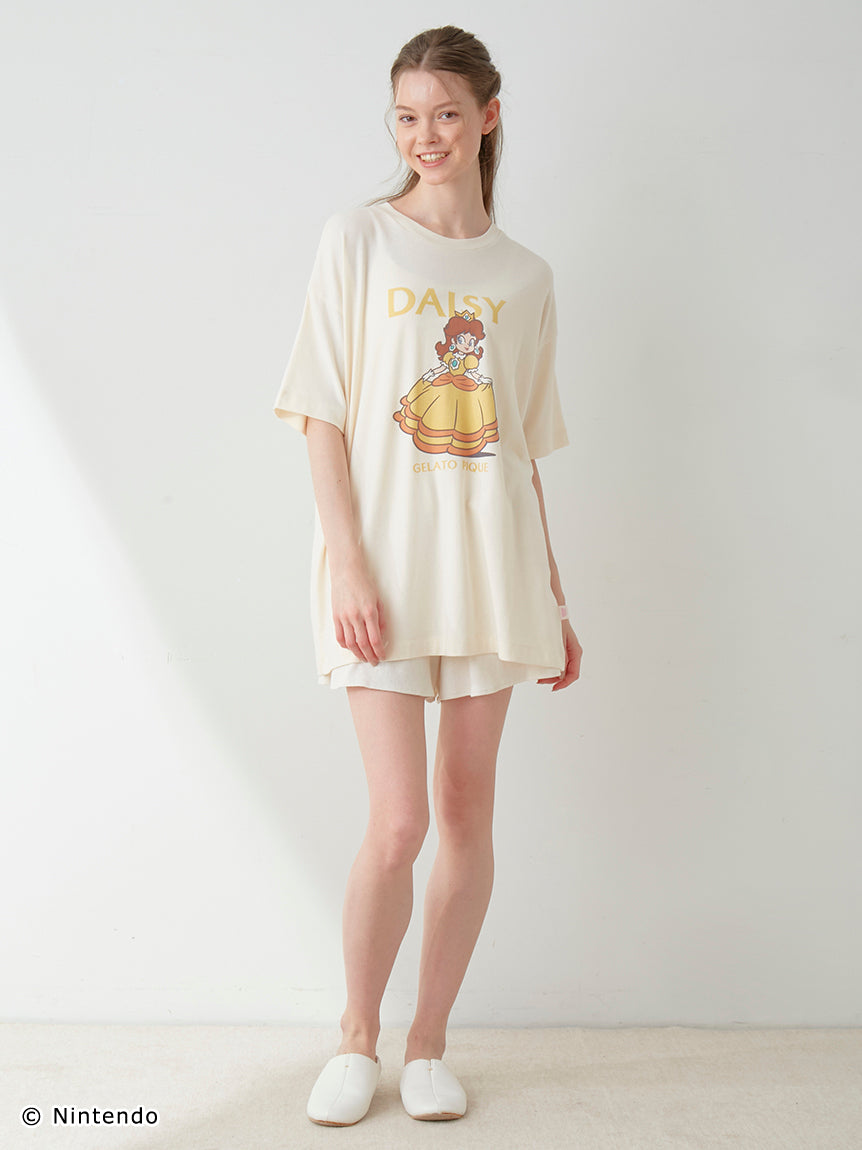 Peach Collection Flared Lounge Shorts