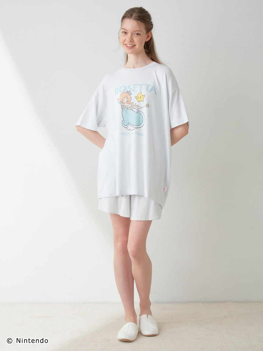 Peach Collection Flared Lounge Shorts