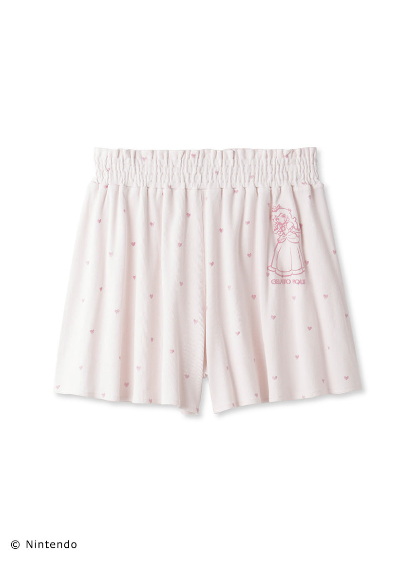 Peach Collection Flared Lounge Shorts