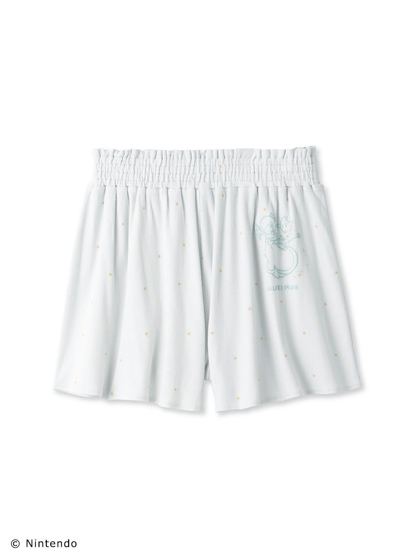 Peach Collection Flared Lounge Shorts