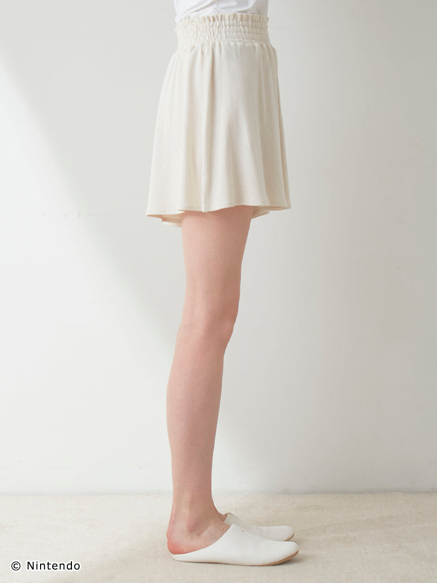 Peach Collection Flared Lounge Shorts