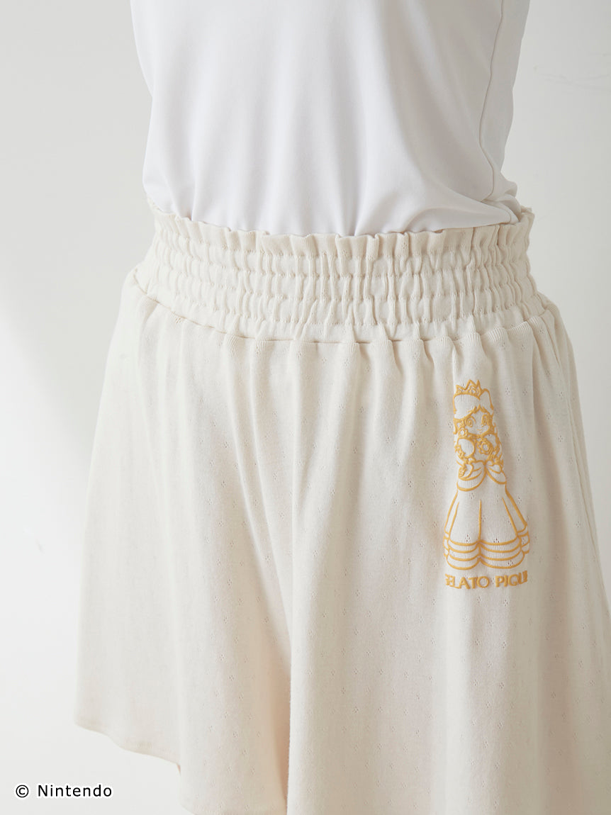 Peach Collection Flared Lounge Shorts