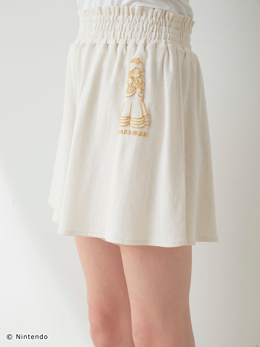 Peach Collection Flared Lounge Shorts