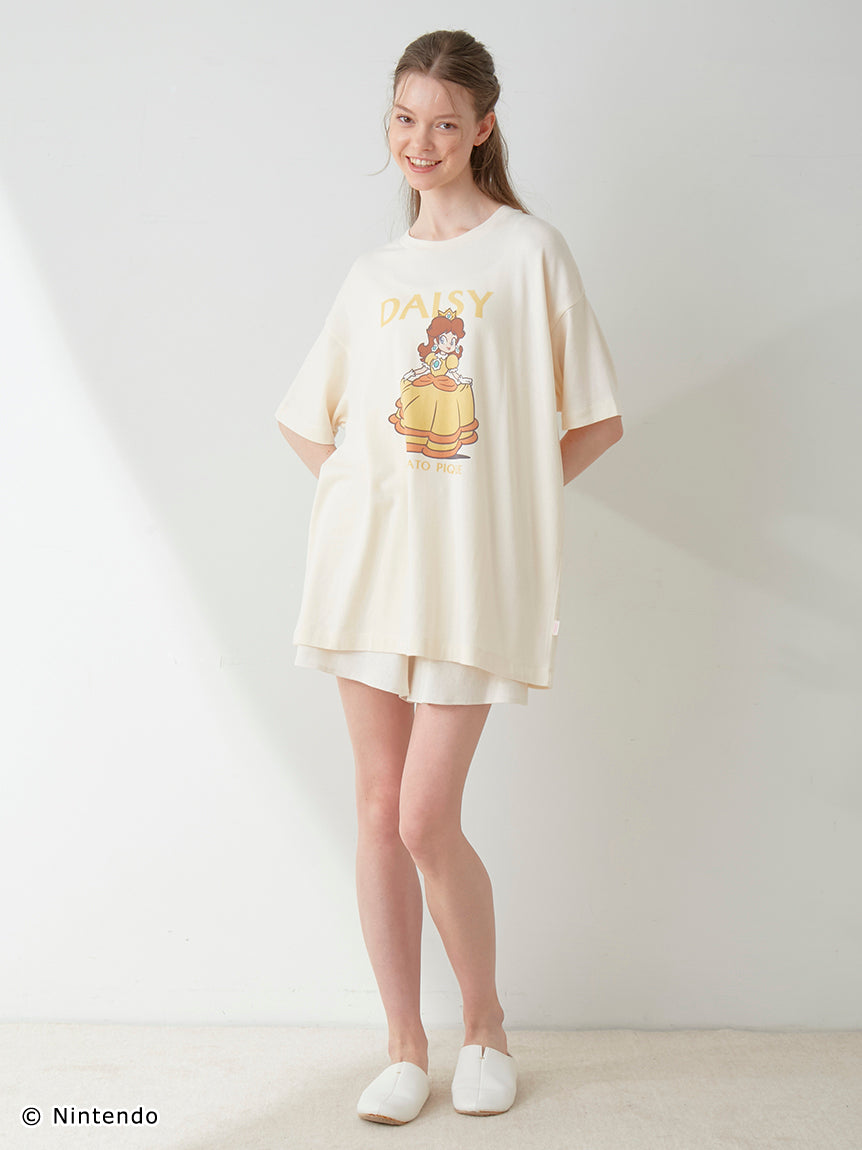 Peach Collection Flared Lounge Shorts