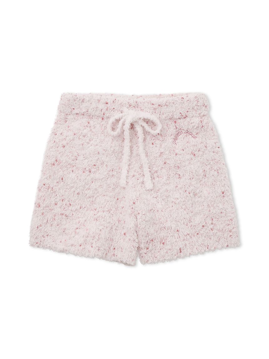 Fuzzy Lounge Shorts with Drawstring