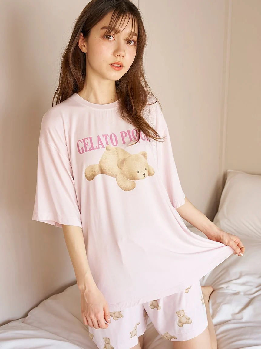 COOL Bear One-point T-shirt & Shorts Set