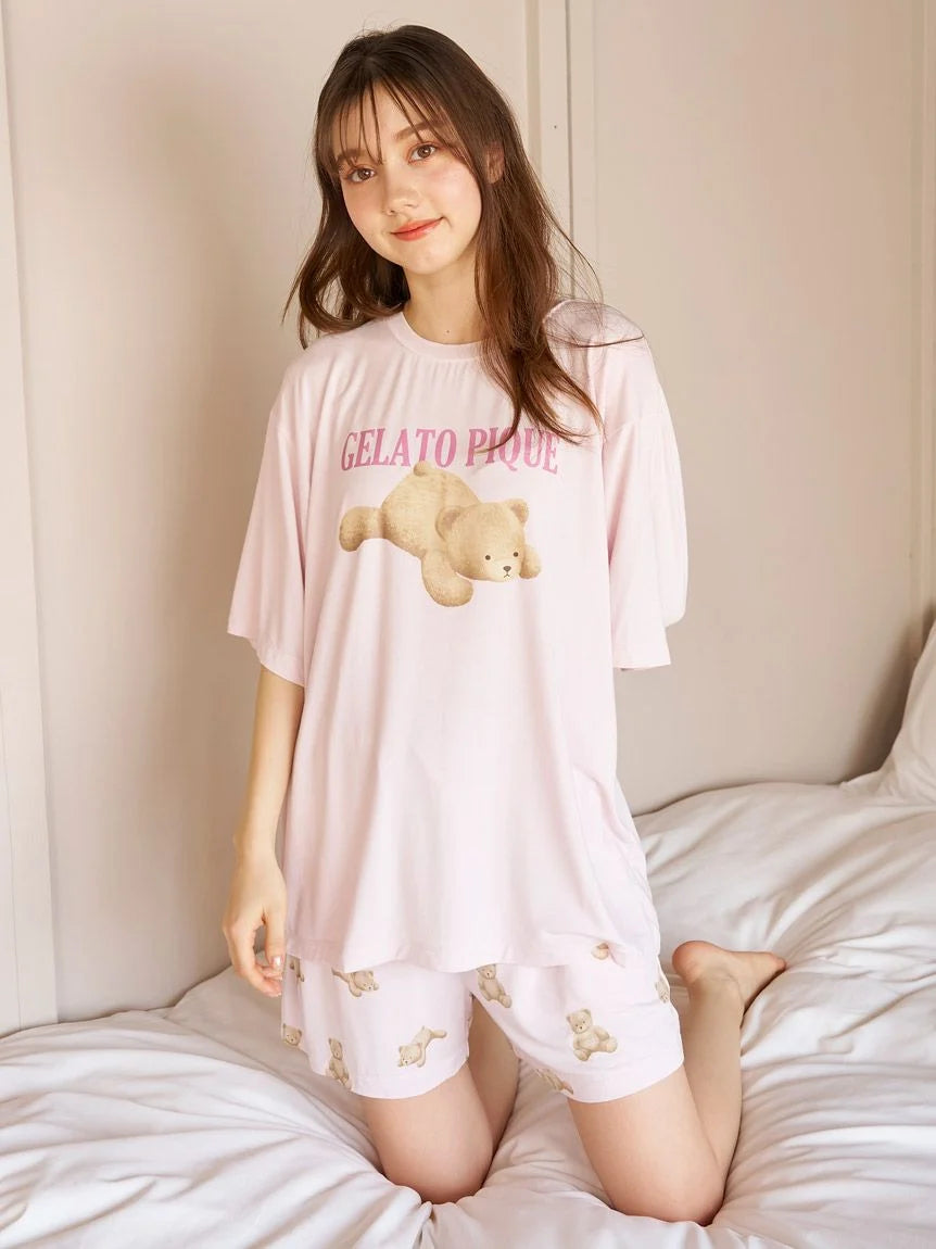 COOL Bear One-point T-shirt & Shorts Set