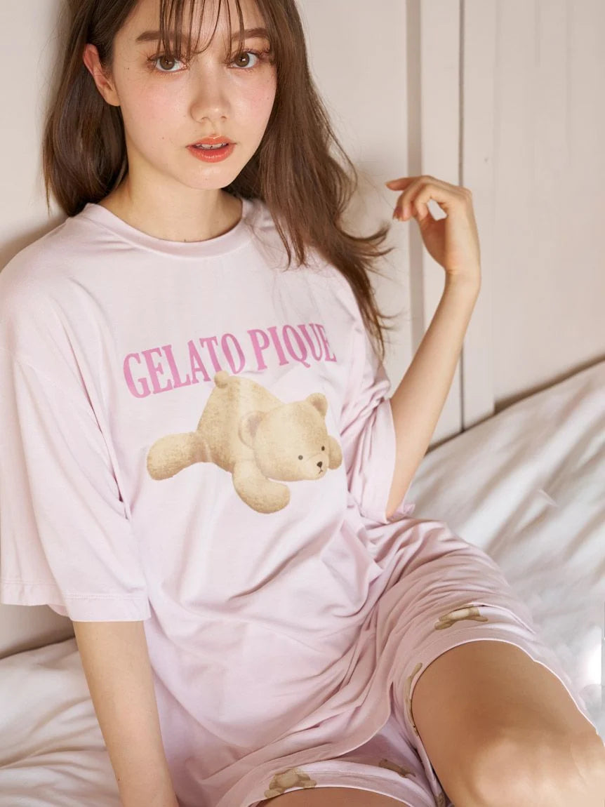 COOL Bear One-point T-shirt & Shorts Set