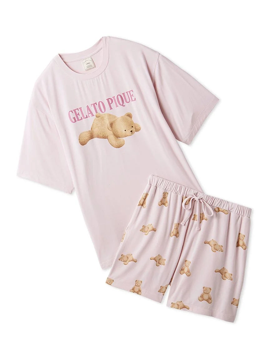 COOL Bear One-point T-shirt & Shorts Set