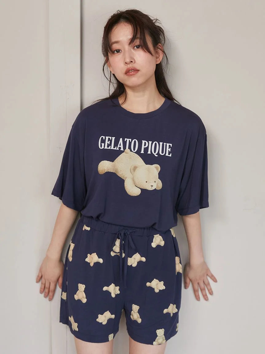 COOL Bear One-point T-shirt & Shorts Set