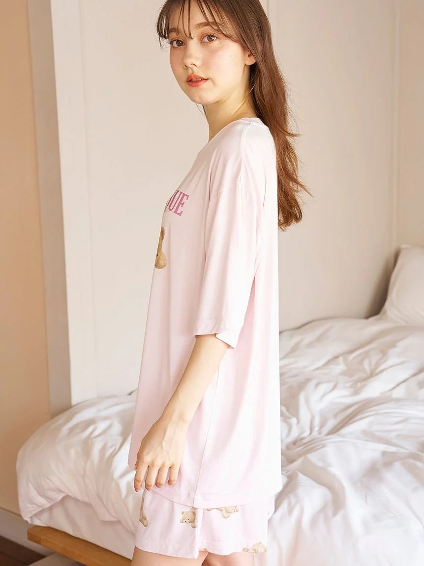 COOL Bear One-point T-shirt & Shorts Set
