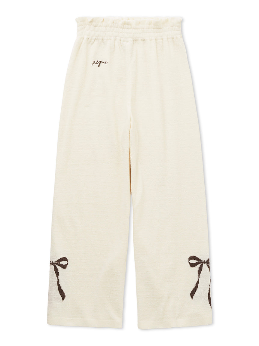 Ribbon Jacquard Lounge Pants