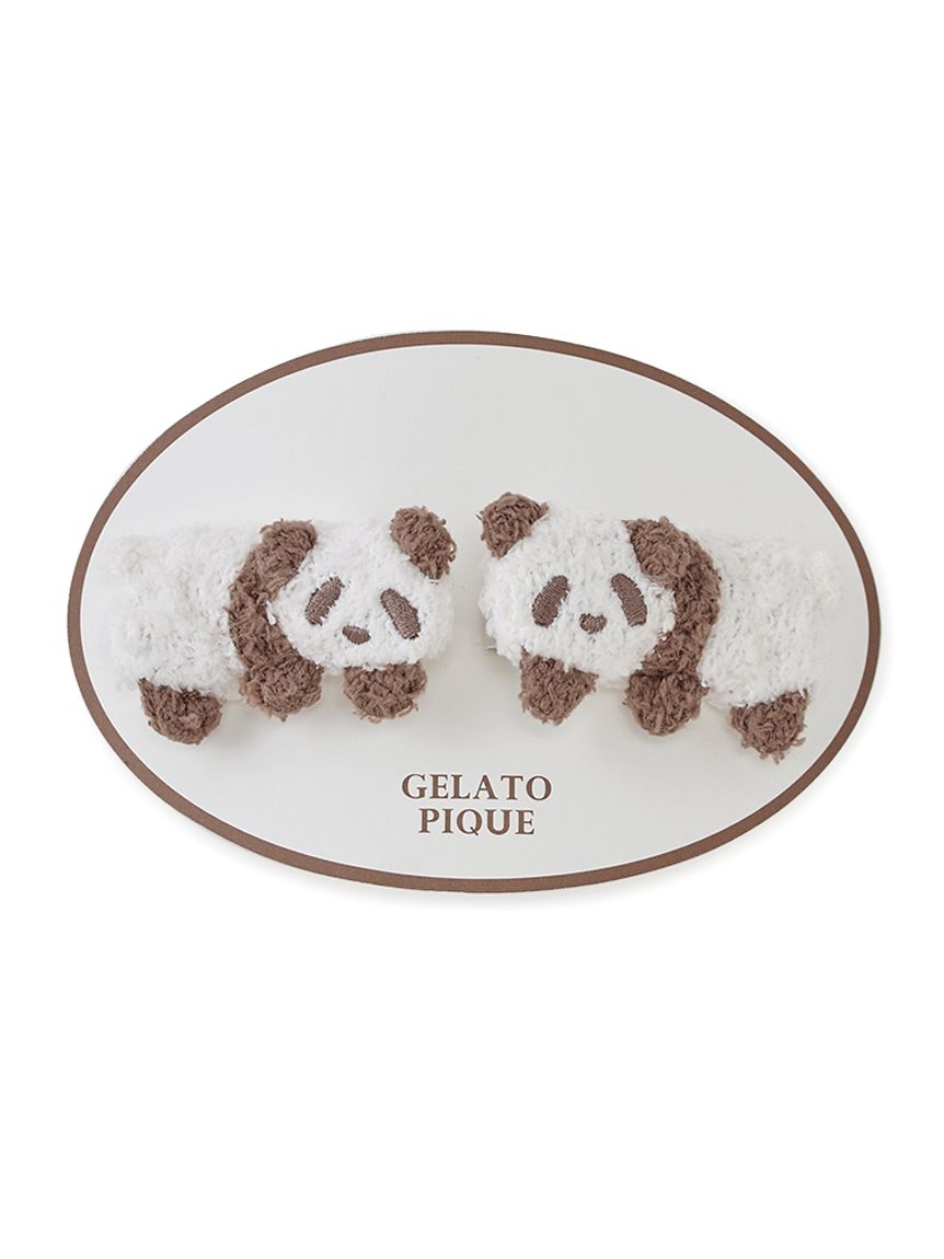 Panda Hair Clip Set