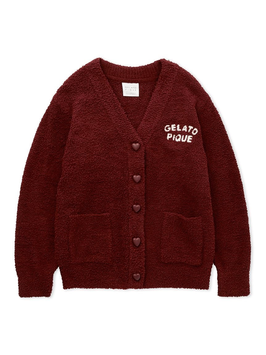 Chocolate & Framboise Baby Moco Button Up Cardigan