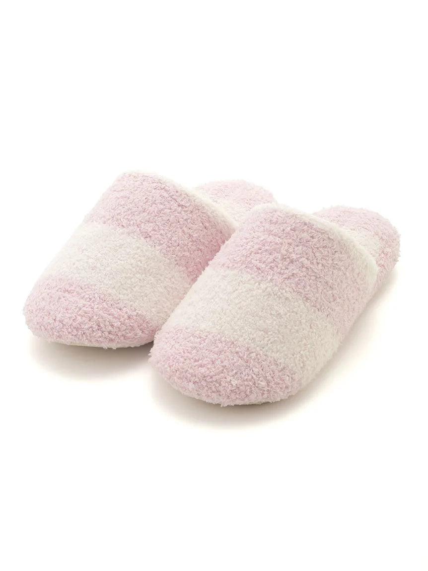 Powder Two Border House Slippers