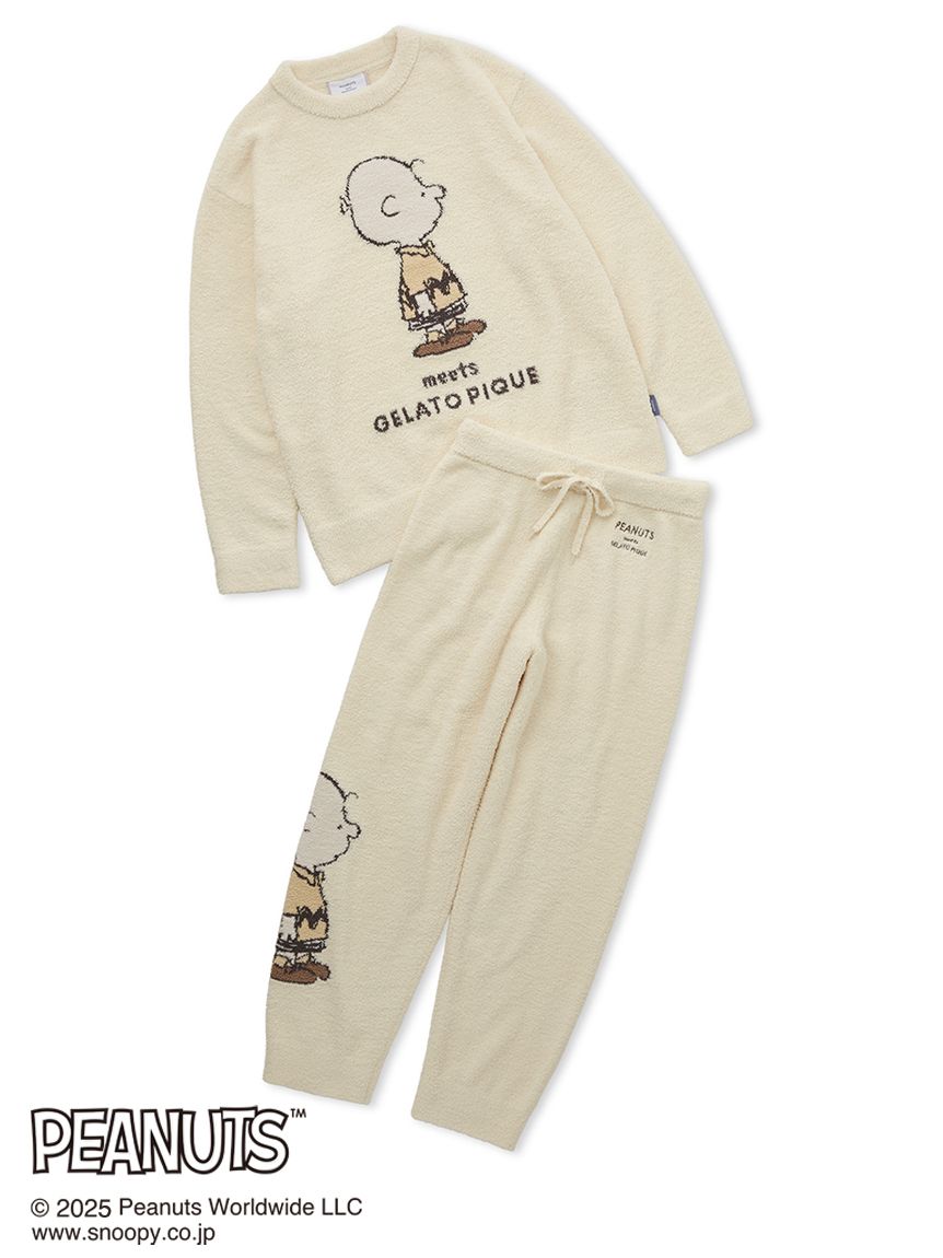 [PEANUTS][MENS] Babymoco Jacquard Loungewear Set