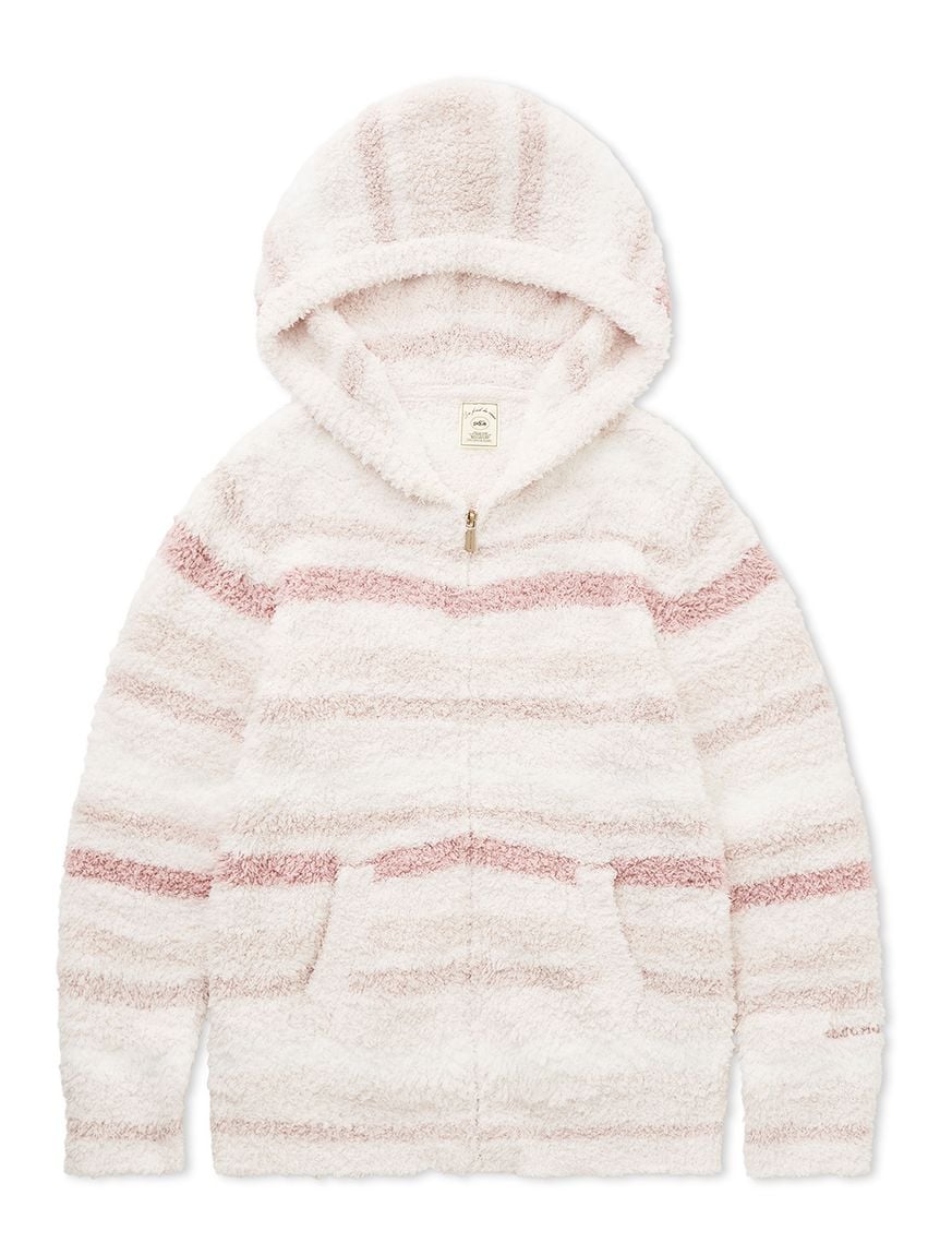 Gelato Random Border Zip-Up Hoodie