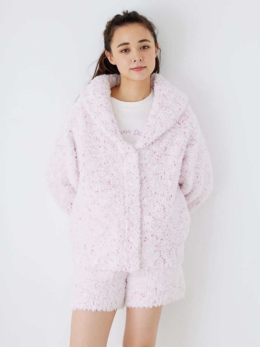 Gelato Plush Shawl Collar Cardigan