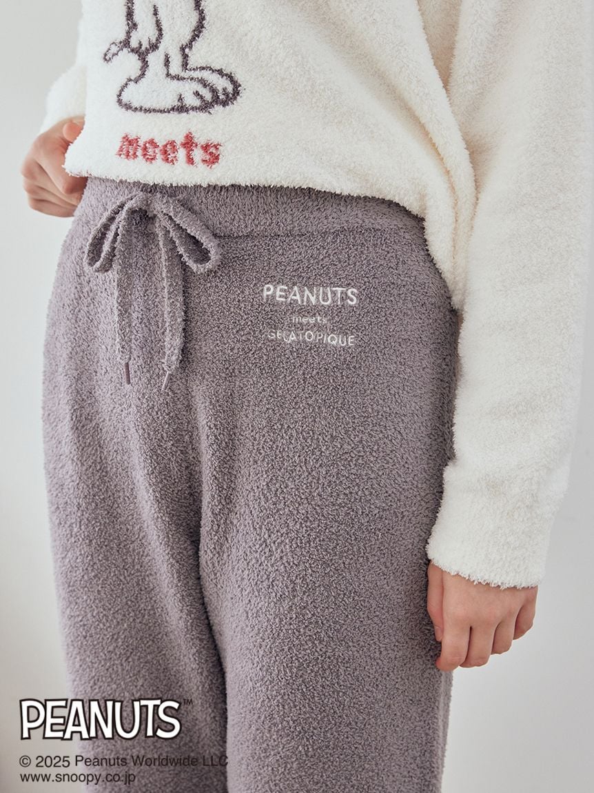 [PEANUTS] Baby Moco Jacquard Pullover & Pants Set - Gelato Pique