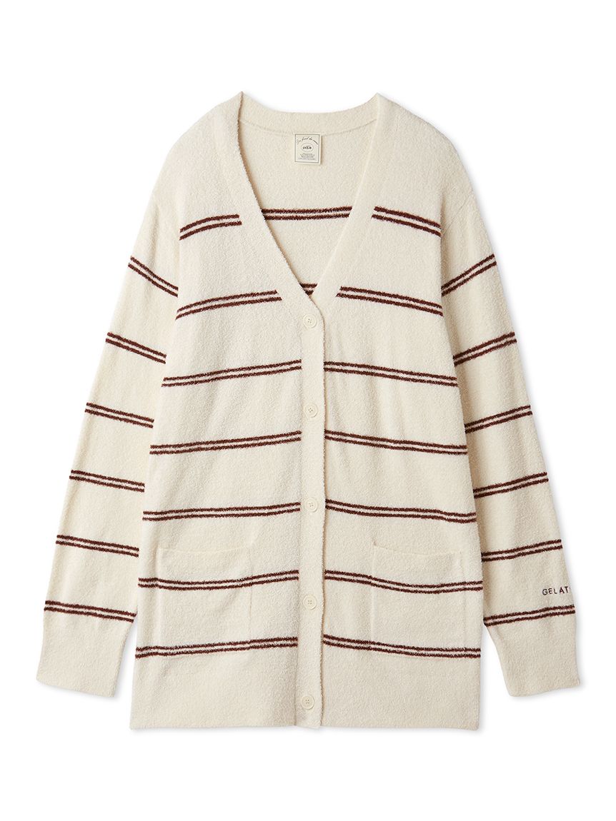 Hot Smoothie Border Cardigan
