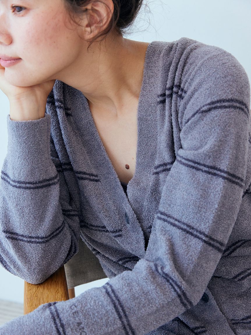 Hot Smoothie Border Cardigan